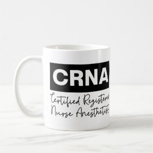 Caneca De Café Cristo anestesista registrado certificado CRNA