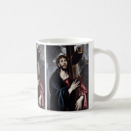 Caneca De Café Cristo Carregando a Cruz por El Greco