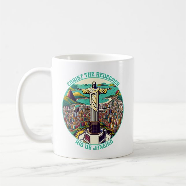 Caneca De Café Cristo do Redentor, Rio de Janeiro (Esquerda)