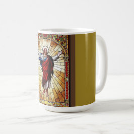 Caneca De Café Cristo o salvador em vidro escondido