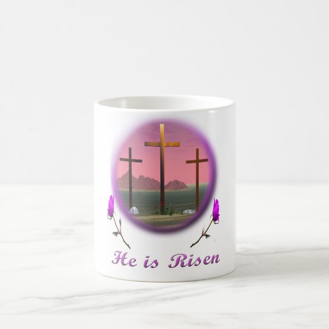 Caneca De Café Cristo risen (Centro)