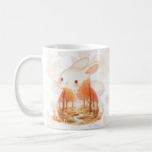 Caneca De Café Critério da Natureza Selvagem - Coelho -