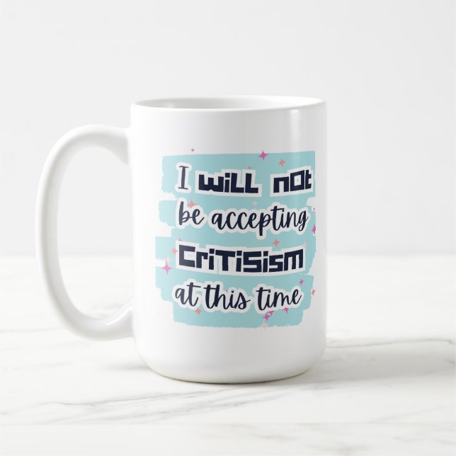 Caneca De Café Crítico Mug (Esquerda)