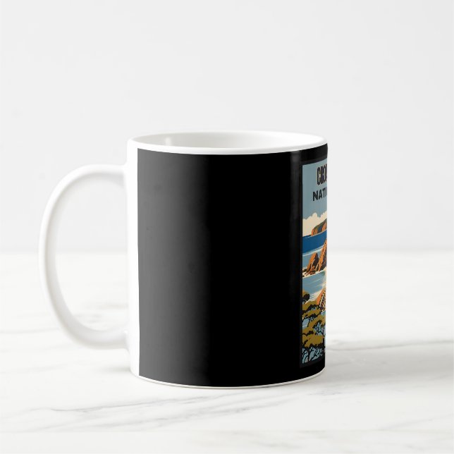 Caneca De Café Croajingolong � O Horizonte Sem Fim da Austrália (Esquerda)