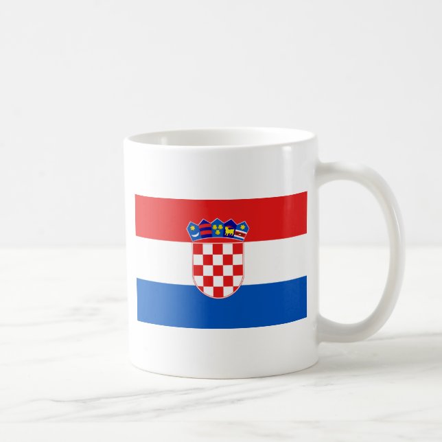 Caneca De Café Croatia no Un, Croatia (Direita)