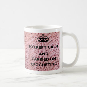 Caneca De Café Crochet