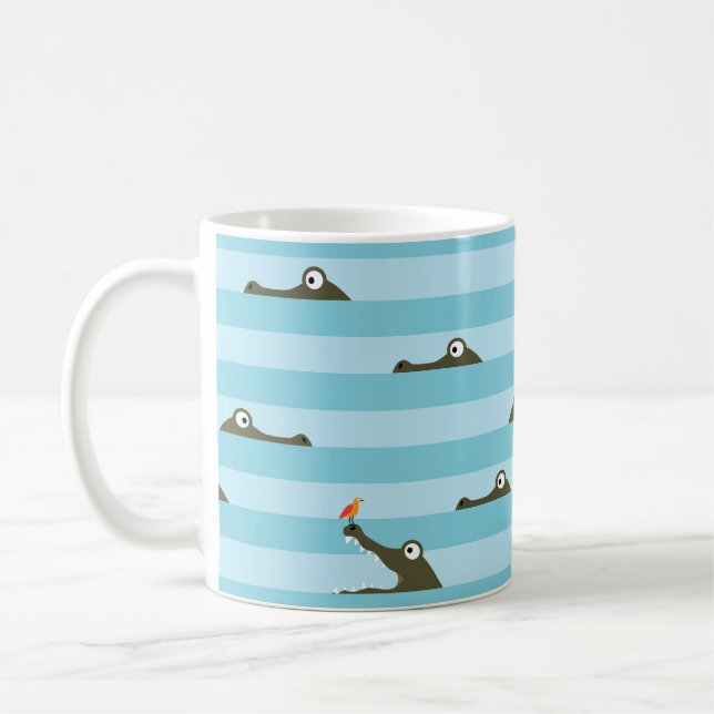 Caneca De Café Crocodilo (Esquerda)