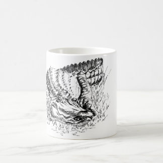 Caneca De Café Crocodilo de tinta