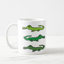 Caneca De Café Crocodilos e Jacarés