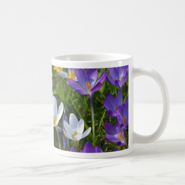 Caneca De Café Crocos frescos de cores diferentes (Direita)
