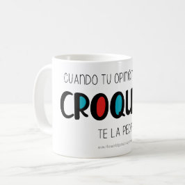 Caneca De Café Croqueta