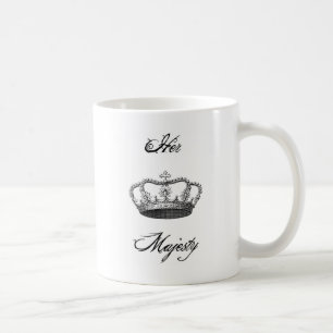 Caneca De Café Crown_Her Majesty_Mugcup