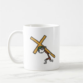 Caneca De Café Crucifixo