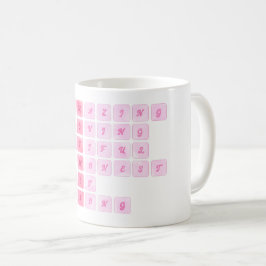 Caneca De Café Cruciverba Fofo Dia das Mães