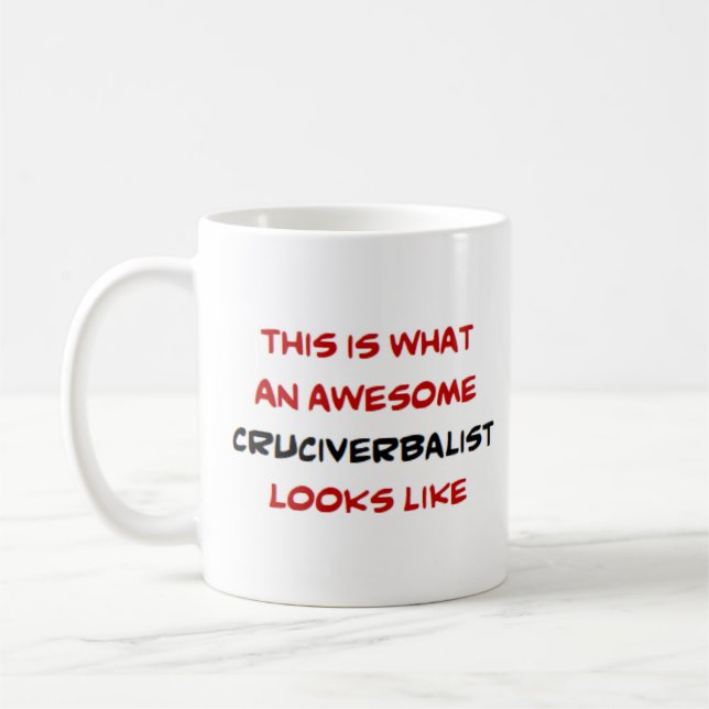 Caneca De Café cruciverbalista, incrível (Esquerda)