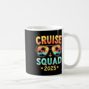 Caneca De Café Cruise Squad 2025 Trip Ship Family Matching Summer