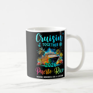 Caneca De Café Cruisin' Juntos Design de Família de Porto Rico