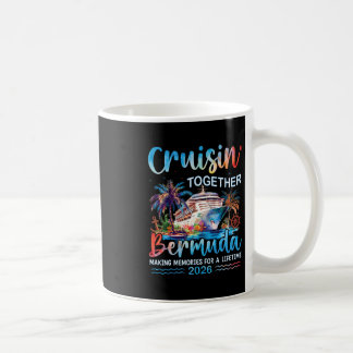 Caneca De Café Cruisin' Together Bermudas 2026 Férias em Família 