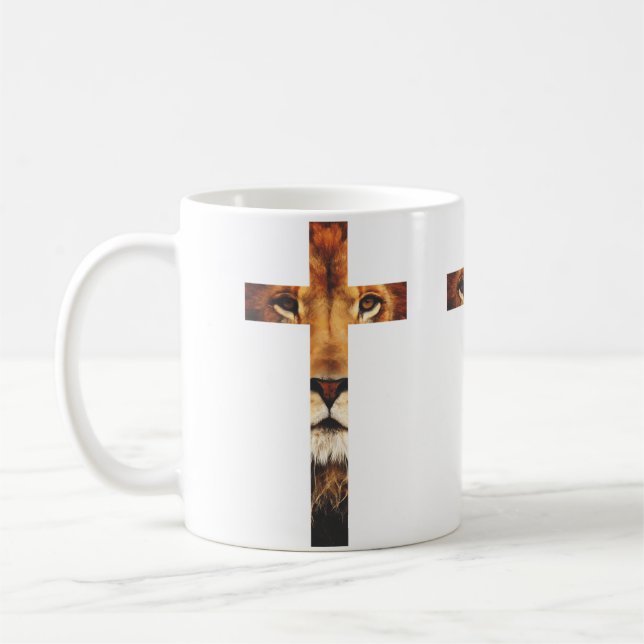 Caneca De Café Cruz Cristã (Esquerda)