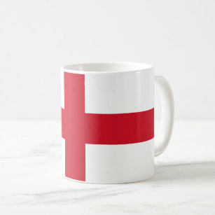 Caneca De Café Cruz das Ruas George ~ Flag da Inglaterra