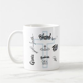 Caneca De Café "Cruz de Esperança: Um monte de promessas fiéis"