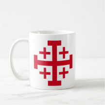 Caneca de Café Cruz de Jerusalém