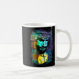 Caneca De Café Cruz de Jesus Cristo Arte Cristã Religiosa Cture P