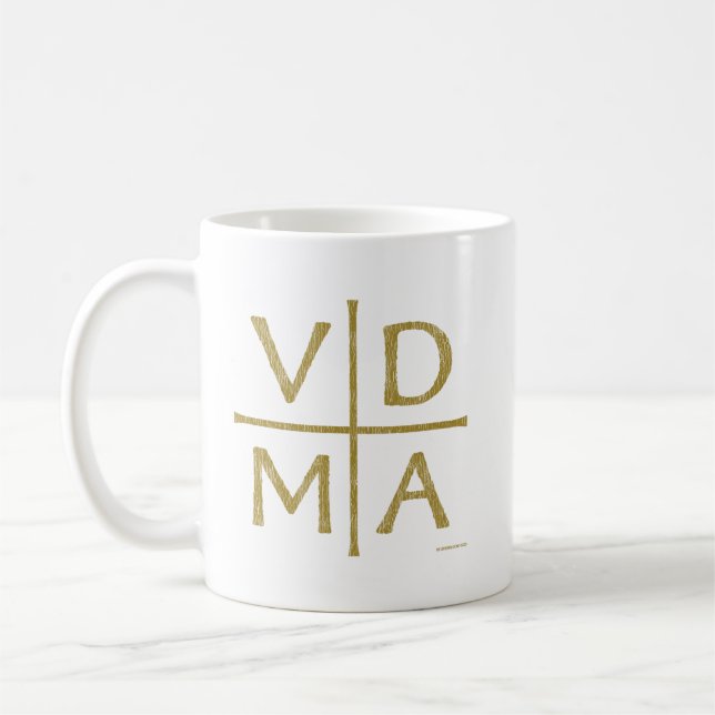 Caneca De Café Cruz de Reforma de Lutero (Esquerda)