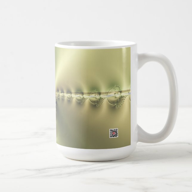 Caneca De Café Cruz Dourada (Direita)