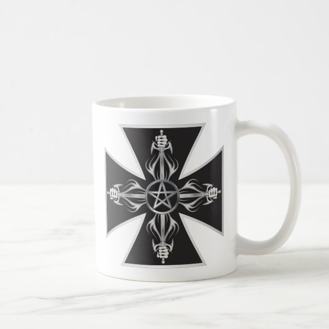 Caneca De Café Cruz maltesa (Direita)