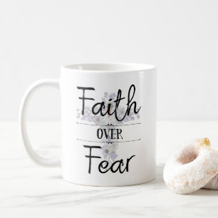 Caneca De Café Cruz verbal com a citação cristã Mug