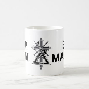 Caneca De Café Cruzamento freemasônico