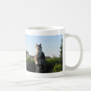 Caneca De Café Cruze o gato eyed e o 1:78 de Luke - 79