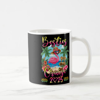 Caneca De Café Cruzeiro das Melhores Amigas 2025 Tie Dye Flamingo