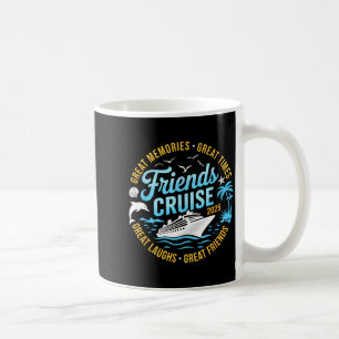 Caneca De Café Cruzeiro de Amigos 2025 Viagem de Férias em Grupo 