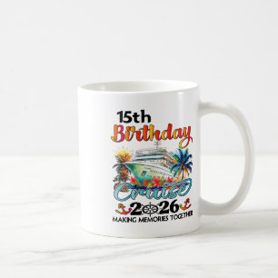 Caneca De Café Cruzeiro de Aniversário de 15 Anos 2026 Cruzeiro d