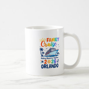 Caneca De Café Cruzeiro de Férias em Família em Orlando 2026 Famí