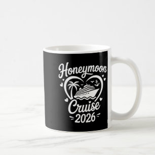Caneca De Café Cruzeiro de Lua de Mel 2026 Casais Casados Corresp
