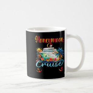 Caneca De Café Cruzeiro de Lua de Mel Mínimo 2026 Recém-Casados