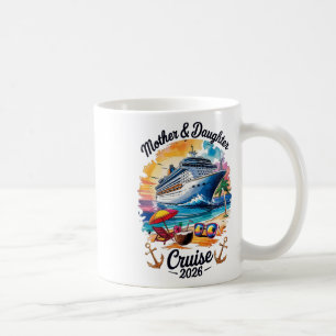 Caneca De Café Cruzeiro Mãe Filha 2026 Viagem de Férias Correspon