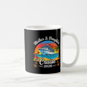 Caneca De Café Cruzeiro Mãe Filha 2026 Viagem de Férias Família