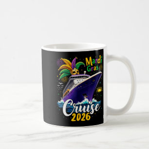 Caneca De Café Cruzeiro Mardi Gras 2026 Família Correspondente Fé