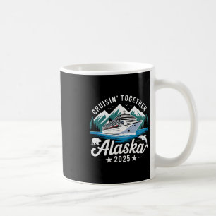 Caneca De Café Cruzeiro no Alasca 2025 Cruisin Juntos Férias em F