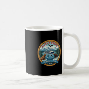 Caneca De Café Cruzeiro no Alasca 2026 Amigos e Família Correspon