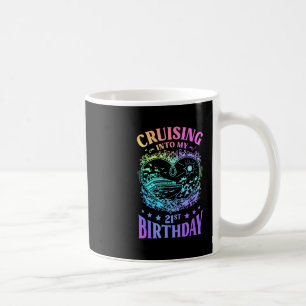 Caneca De Café Cruzeiro Para Meu 21º Aniversário De Cruzeiros