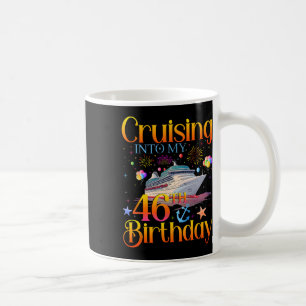 Caneca De Café Cruzeiro Para Meu 46º Aniversário Cruzeiro 46 Anos
