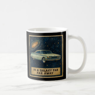 Caneca De Café Cruzeiro Retro no Espaço Profundo