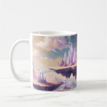 Crystal Temple Mug - Café de Realm Fantástico Flut
