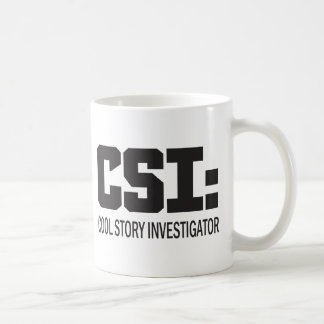 Caneca De Café CSI: Investigador de História Legal