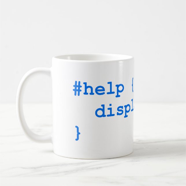Caneca De Café CSS no help (Esquerda)